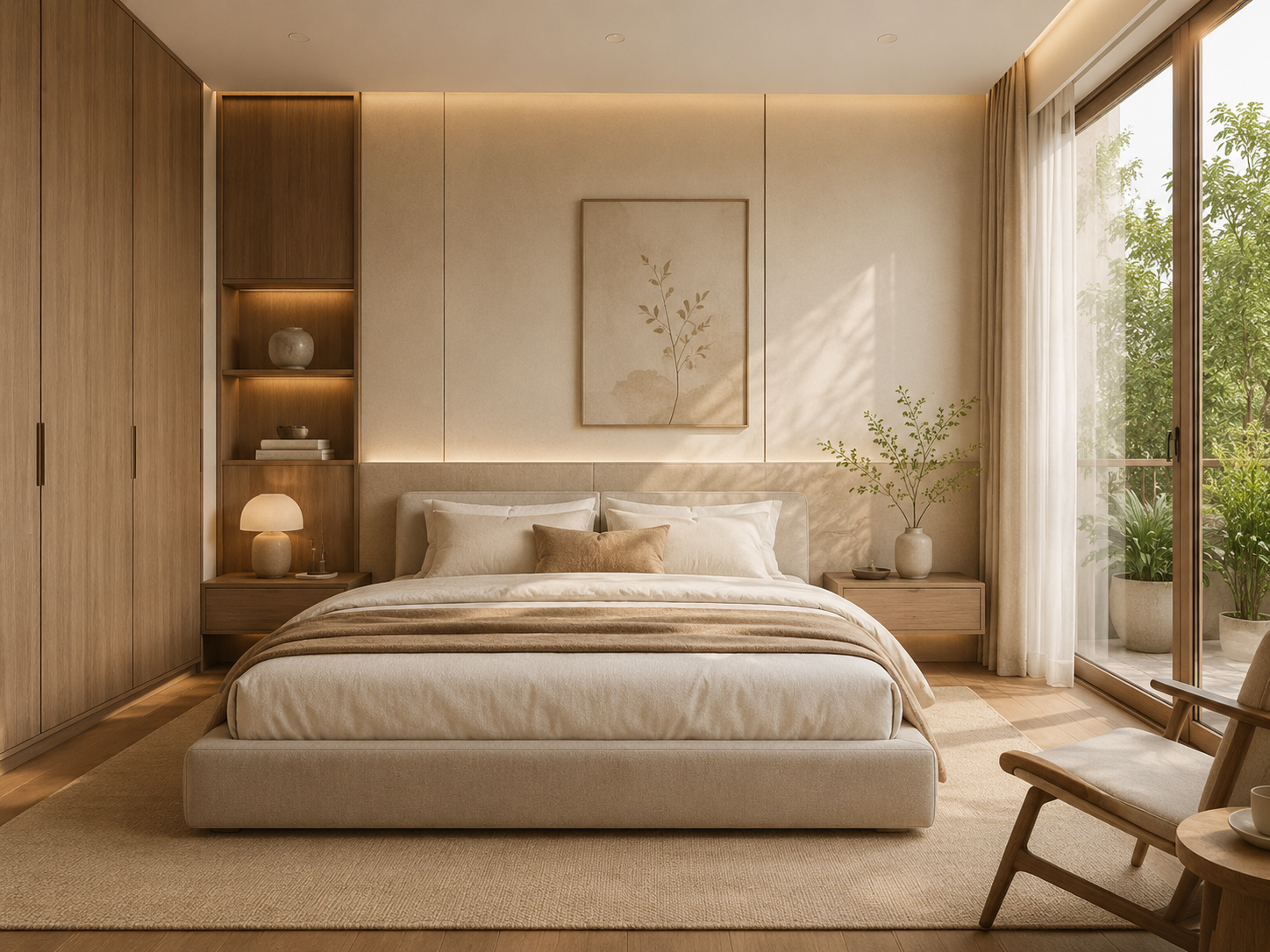 Thiết kế phòng ngủ Tâm Mộc