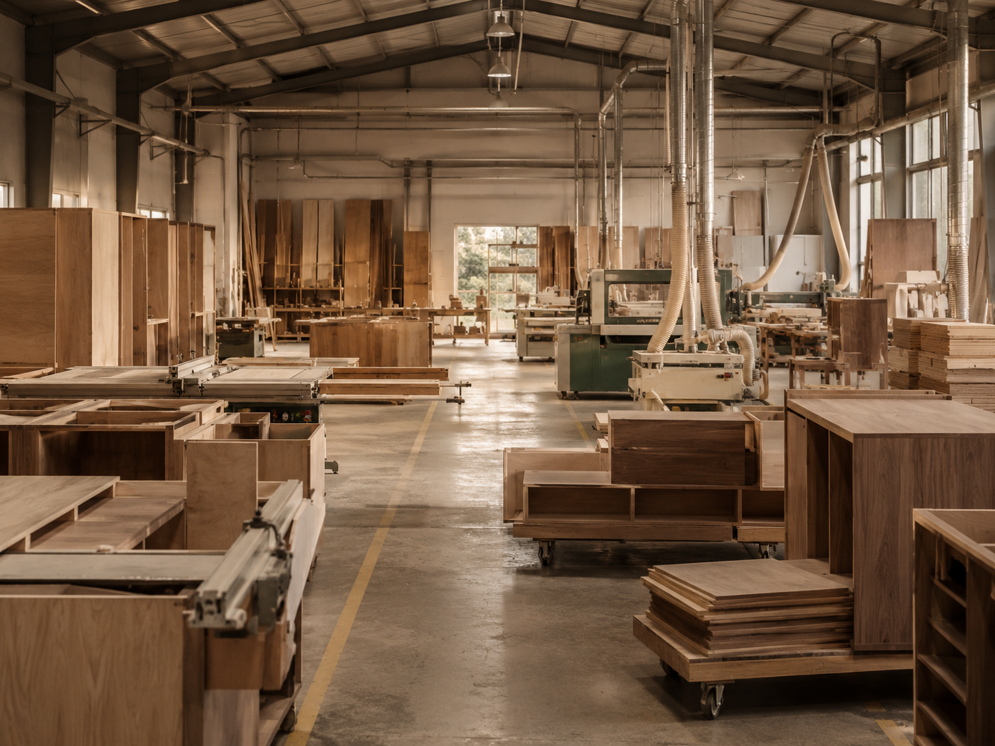 Xưởng sản xuất nội thất Tâm Mộc